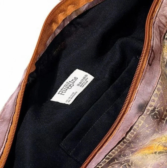 New Boho Tie Dye Handblock Print Bohemian Sling Shoulder Bag - Picture 5 of 7